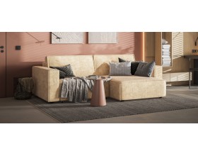 Угловой диван Босс Софт Модуль Велюр Роял шампань