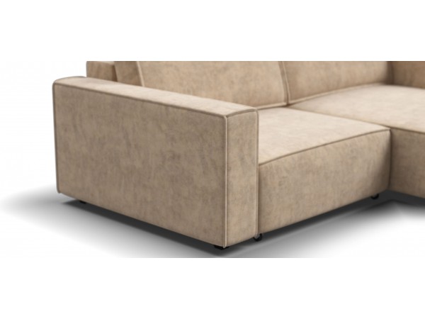 Угловой диван Босс Софт Модуль Велюр Роял шампань