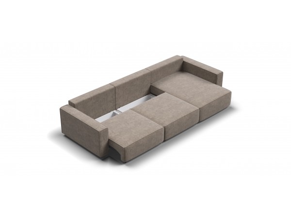 Угловой диван Босс Софт Модуль Макс Велюр Роял тауп