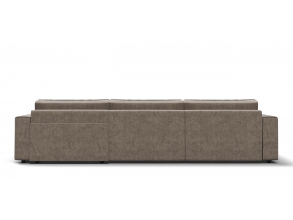 Угловой диван Босс Софт Модуль Макс Велюр Роял тауп