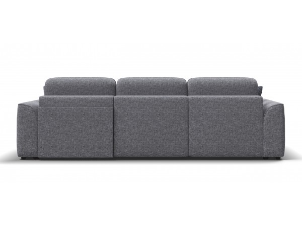 Угловой диван KING SE Рогожка Vento серый