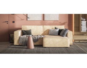 Угловой диван Босс Софт Модуль Велюр Роял шампань