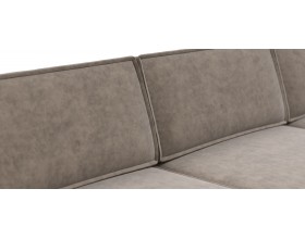 Угловой диван Босс Софт Модуль Макс Велюр Роял тауп
