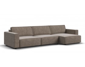 Угловой диван Босс Софт Модуль Макс Велюр Роял тауп