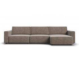 Угловой диван Босс Софт Модуль Макс Велюр Роял тауп