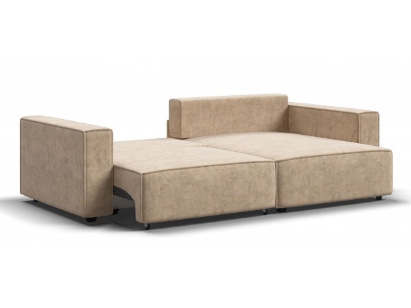 Угловой диван Босс Софт Модуль Велюр Роял шампань