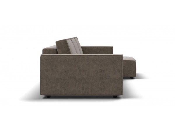 Угловой диван Босс Софт Модуль Макс Велюр Роял тауп