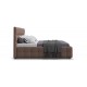 Босс Кровать+ПМ 180*200 Велюр Монолит мокко