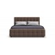 Босс Кровать+ПМ 180*200 Велюр Монолит мокко