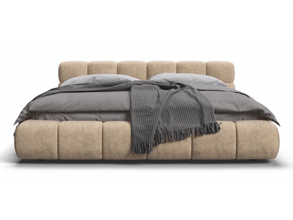 Босс Дрим Кровать+ПМ 180*200 Велюр Роял шампань