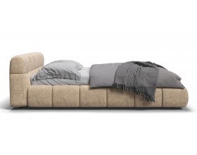 Босс Дрим Кровать+ПМ 180*200 Велюр Роял шампань