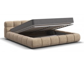 Босс Дрим Кровать+ПМ 180*200 Велюр Роял шампань