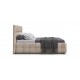 Босс Кровать+ПМ 160*200 Велюр Алькантара пепел
