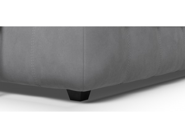 Босс Кровать+ПМ 180*200 Велюр Монолит сталь