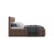 Босс Кровать+ПМ 160*200 Велюр Монолит мокко