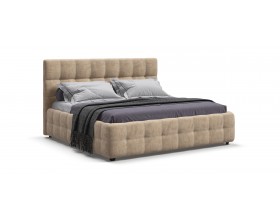 Босс Кровать+ПМ 180*200 Велюр Роял шампань