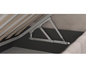 Босс Мини Кровать+ПМ 90*200 Велюр Монолит латте