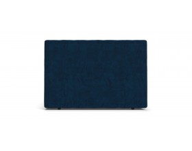 Босс Кровать+ПМ 160*200 Велюр Монолит синий