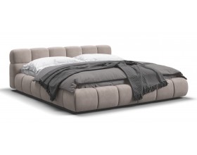 Босс Дрим Кровать+ПМ 180*200 Велюр Монолит латте
