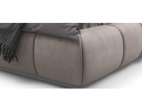 Босс Дрим Кровать+ПМ 180*200 Велюр Монолит латте