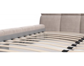 Босс Дрим Кровать+ПМ 180*200 Велюр Монолит латте