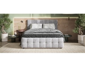 Босс Кровать+ПМ 160*200 Велюр Роял агат