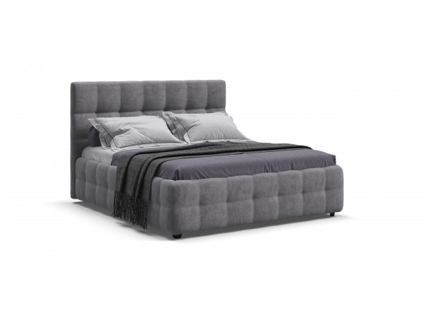 Босс Кровать+ПМ 160*200 Велюр Роял агат