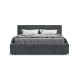Норд Кровать+ПМ 160*200 Шенилл Смарт серый