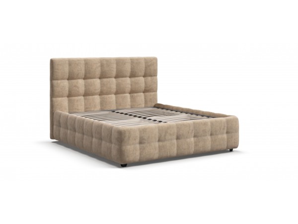 Босс Кровать+ПМ 160*200 Велюр Роял шампань