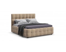Босс Кровать+ПМ 160*200 Велюр Роял шампань