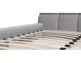 Босс Дрим Кровать+ПМ 180*200 Велюр Монолит сталь