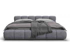 Босс Дрим Кровать+ПМ 180*200 Велюр Роял агат