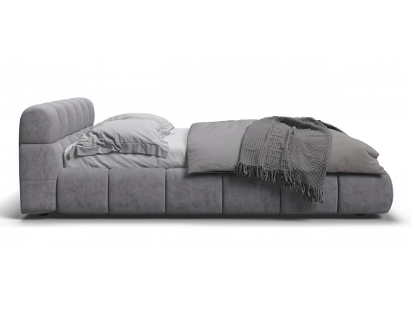 Босс Дрим Кровать+ПМ 180*200 Велюр Роял агат