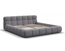 Босс Дрим Кровать+ПМ 180*200 Велюр Роял агат