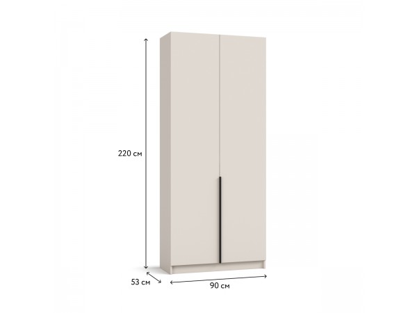 Рим 90 шкаф распашной 2Д Кашемир