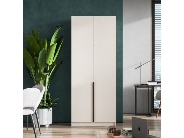 Рим 90 шкаф распашной 2Д+ящики Кашемир