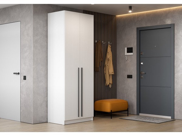 Шкаф Берген ШК-800.2 Белое дерево