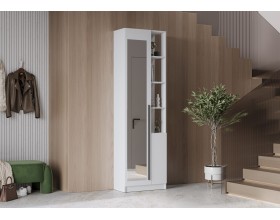 Шкаф Берген ШК_Л-650 (левый) Белое дерево