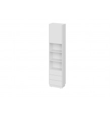 Пенал торцевой Берген ПТ3Я-300 Белое дерево