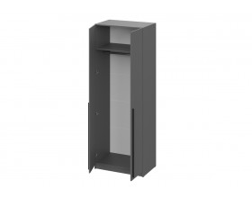 Шкаф Берген ШК-800.2 Серый графит