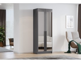 Шкаф Берген ШК-800.2 Серый графит