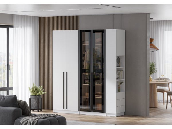 Шкаф Берген ШКС-800 Белое дерево