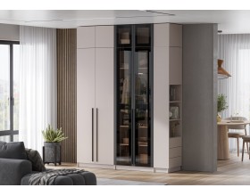 Антресоль торцевая Берген АТ-300 Кашемир