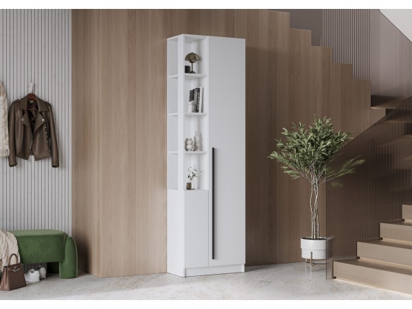 Шкаф Берген ШК_П-650 (правый) Белое дерево