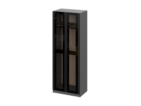 Шкаф Берген ШКС-800 Серый графит