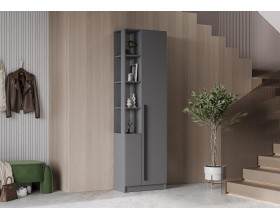 Шкаф Берген ШК_П-650 (правый) Серый графит