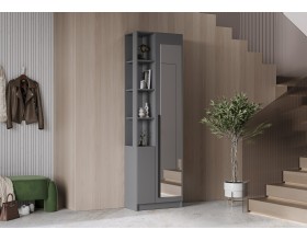 Шкаф Берген ШК_П-650 (правый) Серый графит