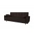 Диван Эрика Тёмно-коричневый Диван Эрика Тёмно-коричневый