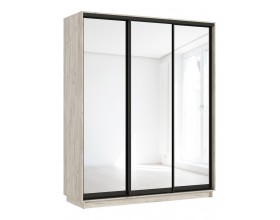 Шкаф-купе Тринити New 1800 Дуб Крафт серый