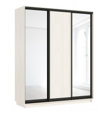Шкаф-купе Тринити New 1800 Сандал светлый два зеркала